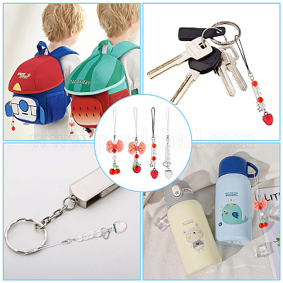 アクリル携帯ストラップ ストロベリー＆チェリー ミックスカラー 11