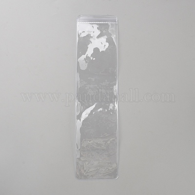 Прозрачные пакеты из ПВХ с застежкой-молнией ABAG-WH0046-42B-1
