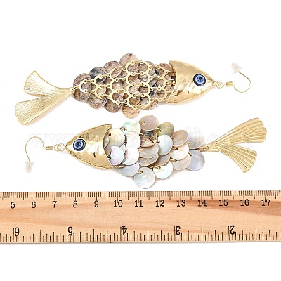 Сплав болтающиеся серьги&nbsp;EJEW-D349-01G-1