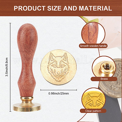 Набор сургучной печати AJEW-WH0208-813-1