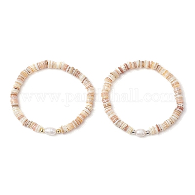 2 шт. натуральный культивированный пресноводный жемчуг BJEW-JB11874-1