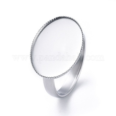 Не тускнеющие регулируемые кольца для пальцев из нержавеющей стали 304 STAS-E459-79P-1