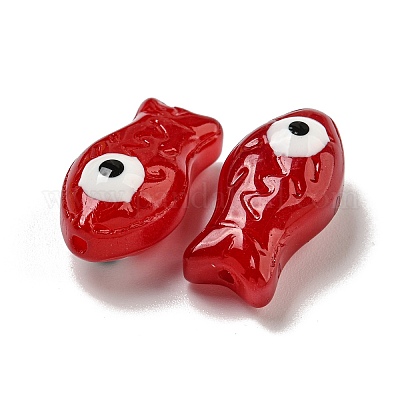 Прозрачные стеклянные бусины ручной работы GLAA-N0028-03H-1