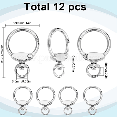 12 шт. поворотная застежка из сплава FIND-SC0010-10P-1