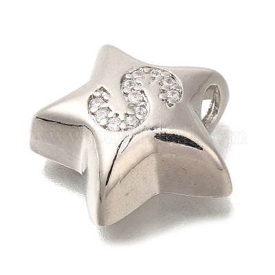 Стойки обшивки латунь микро проложить Циркон подвеску KK-I722-05P-S-1