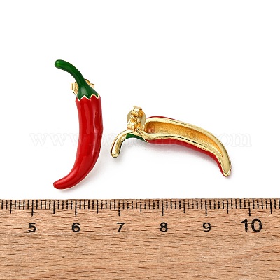 Серьги-гвоздики из латуни EJEW-F390-01G-1