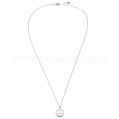 Pendentif « La Paix » En Argent Massif 925 – Bijou Occasion, Symbole Peace
