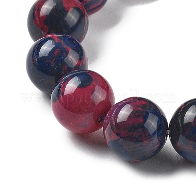 Природные многоцветные агат бисер пряди G-A261-B09-14mm-1