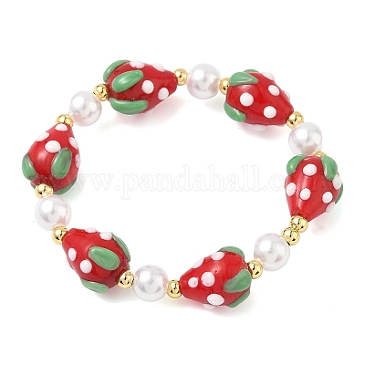 Женские браслеты из латуни BJEW-F515-07G-1