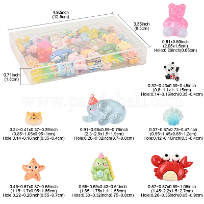 100шт полупрозрачные кабошоны из смолы RESI-FS0002-31-1