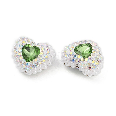 Полимерная Клей Гласс горный хрусталь бисер CLAY-NH0001-13F-1