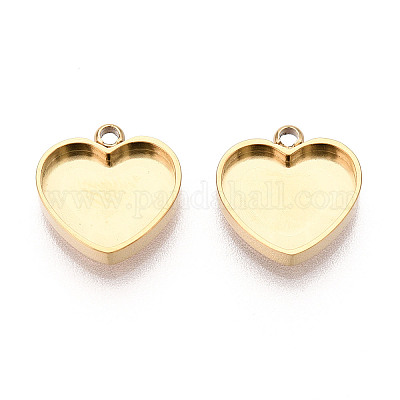 Оправы для кабошонов из нержавеющей стали 304 STAS-N115-39G-1