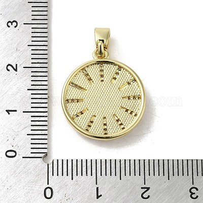 Латунные подвески из ракушек KK-I708-15D-G-1