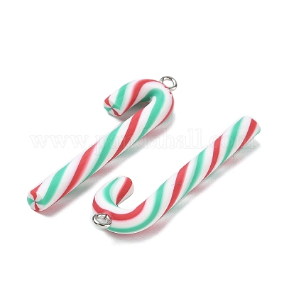 Ручной полимерной глины большие кулоны CLAY-P005-05P-01-1