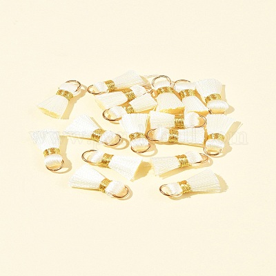 20 шт. украшения из поликоттона (полиэстер-хлопка) ручной работы в виде кисточек FIND-FS0003-27F-1