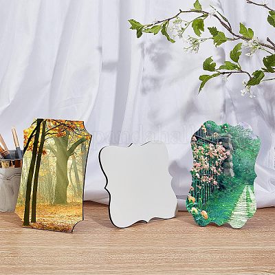 3 комплект 3 стилей МДФ-панель термотрансферная заготовка фоторамка DIY-BC0002-82-1