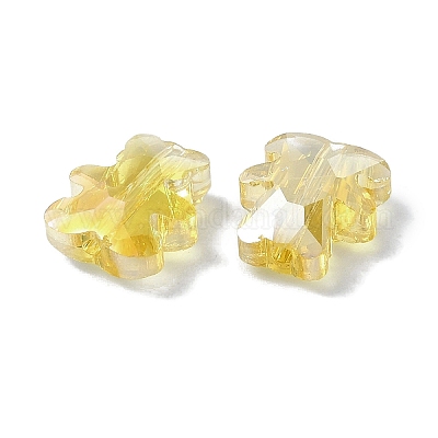 Гальванические стеклянные бусины EGLA-P059-01A-AB07-1