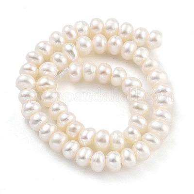 Нити из натурального культивированного пресноводного жемчуга PEAR-C003-37-1