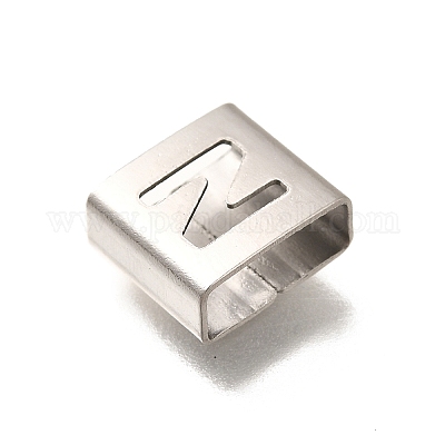 Квадратные скользящие подвески в виде букв из нержавеющей стали 304 STAS-L132-19N-1