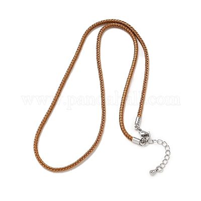 Изготовление ожерелья из плетеного нейлонового шнура толщиной 2.5 мм FIND-G095-01P-11-1