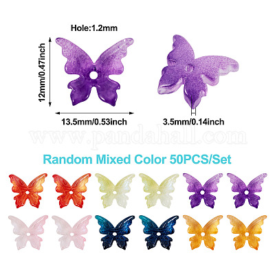 50шт стеклянные бусины&nbsp;GLAA-TA0003-65-1