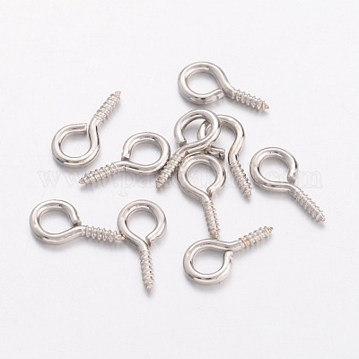 Wholesale Iron Screw Eye Pin Peg Bails 