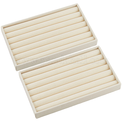 Прямоугольные деревянные подставки для колец AJEW-WH20054-062E-01-1