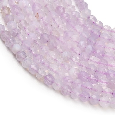 Natürliche Lavendel-Amethyst-Perlenstränge&nbsp;GG-CBA4399-A06-03-1