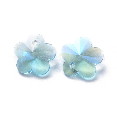 Стеклянные украшения из горного хрусталя RGLA-L020-C-M-1