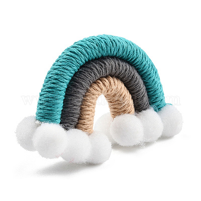 Поликоттон (полиэстер-хлопок) тканый Радужный настенный подвес FIND-T035-16D-1