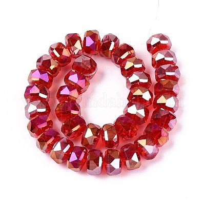 Гальванизируйте прозрачное стекло бисер нитей EGLA-N022-04A-D12-1