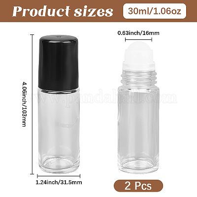 Стеклянные бутылки с роликовыми шариками MRMJ-WH20007-038-1