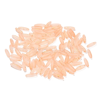 Матовые стеклянные бусины FGLA-L001-001D-1