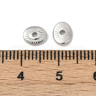 Spacer бисер латунные&nbsp;KK-D375-24P-1