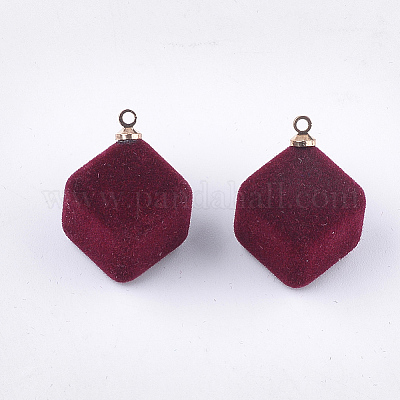 Флокированные акриловые подвески FIND-T046-30-05-1