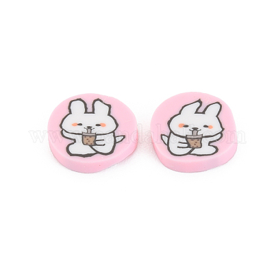 Кабошоны из полимерной глины ручной работы CLAY-N006-124-1