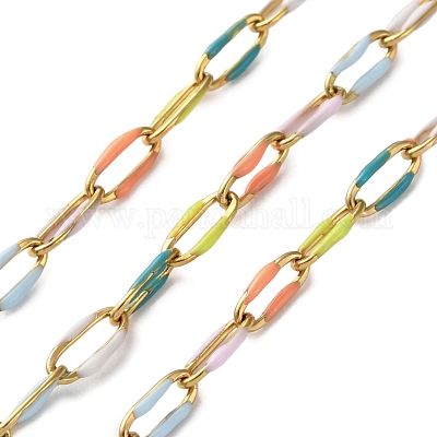 Цепи из нержавеющей стали 304 с эмалированными тросами CHS-R020-02G-03-1