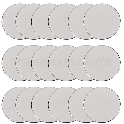 Кабошоны для бирки из штампованной нержавеющей стали 304 STAS-BBC0005-61A-1