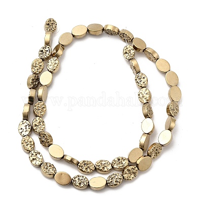 Немагнитные синтетический гематит бисер пряди G-I365-01M-1