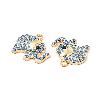 Подвески из сплава и страза ALRI-K048-01C-1