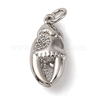 Латунные микро проложить кубического циркония подвески KK-P308-53P-1