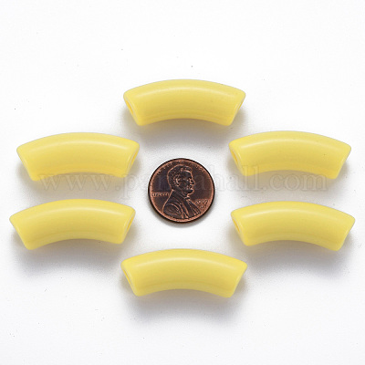 Непрозрачные акриловые бусины MACR-S372-001B-S024-1