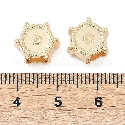 Ccb пластиковые европейские бусины CCB-D278-20G-1