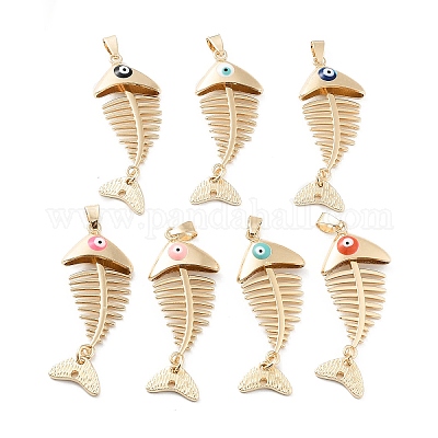 Подвески из эмалированного сплава с гальванопокрытием FIND-C050-08G-1