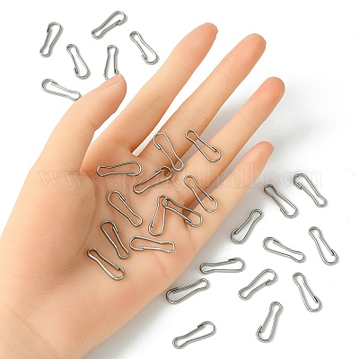 201 фурнитура для застежки брелока из нержавеющей стали STAS-YW0001-79-1