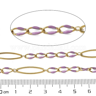 Цепи из нержавеющей стали 304 с эмалированными звеньями CHS-U003-01G-03-1