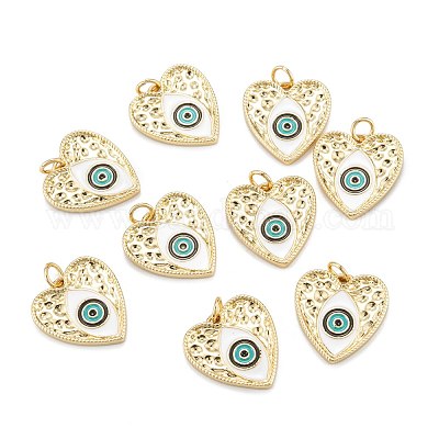 Латунь эмаль подвески KK-A155-06G-1