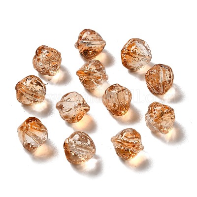 Прозрачные стеклянные бусины&nbsp;GLAA-D025-04F-1