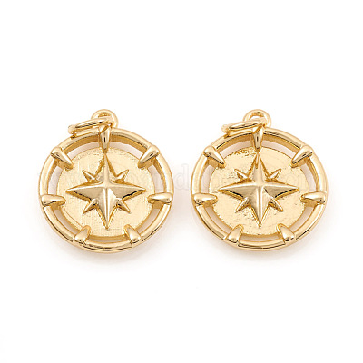 Латунные подвески&nbsp;KK-G392-05G-1