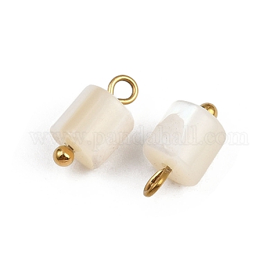 Подвески-колонны из натуральных ракушек STAS-D378-32G-1